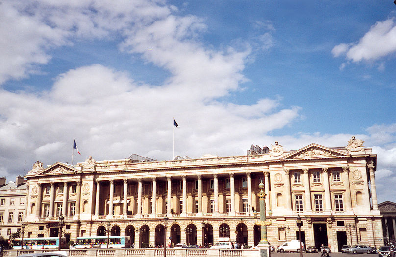Place de la Concorde, Hôtel de Crillon