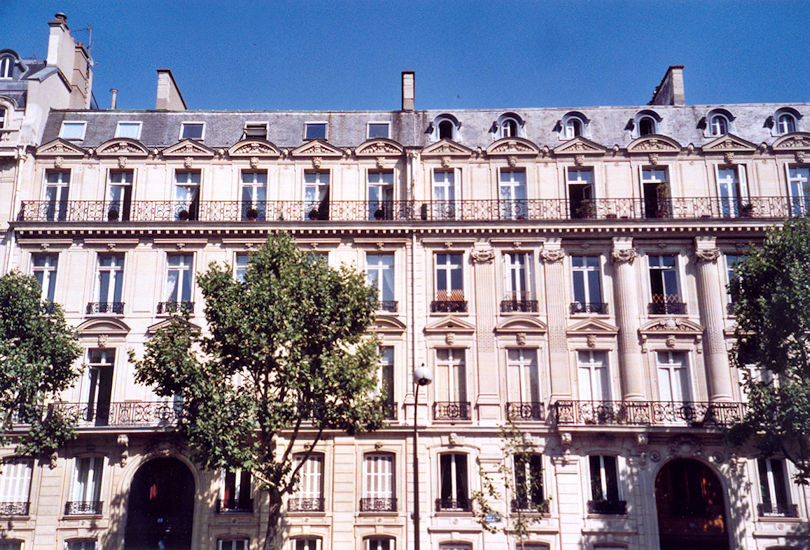 Façades, Boulevard Malesherbes