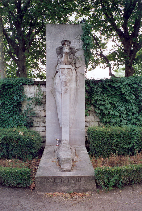 Charles Baudelaire's cenotaph