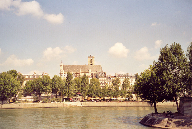 View with St-Gervais-St-Protais