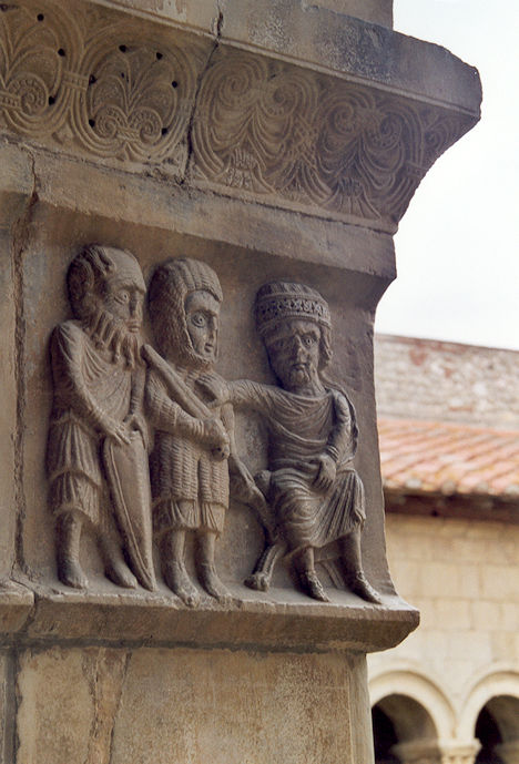Cathedral cloister capital