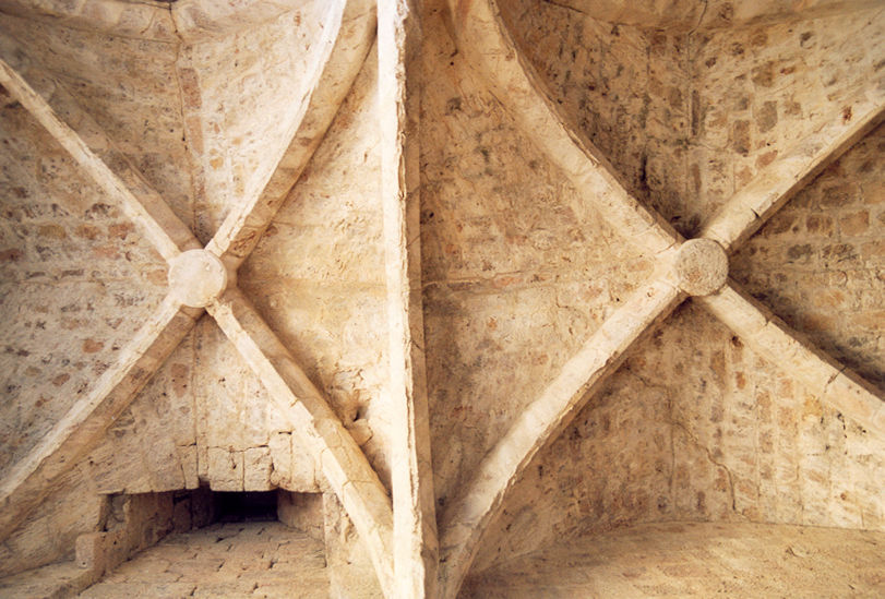 Château Cathare, la salle gothique