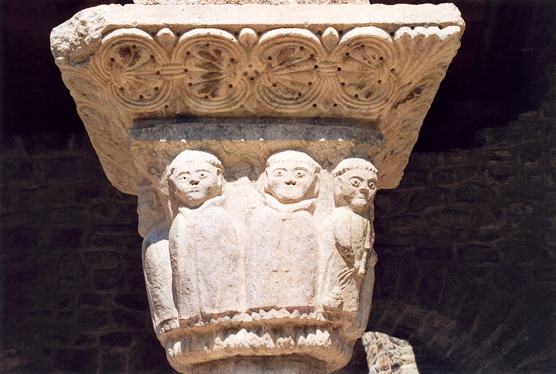 Abbey cloister capital