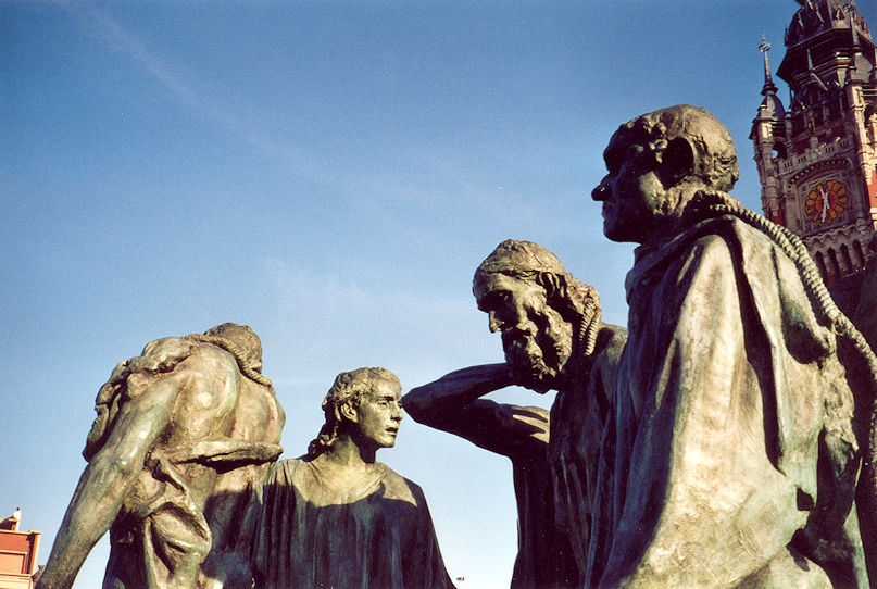 Bourgeois de Calais by Auguste Rodin