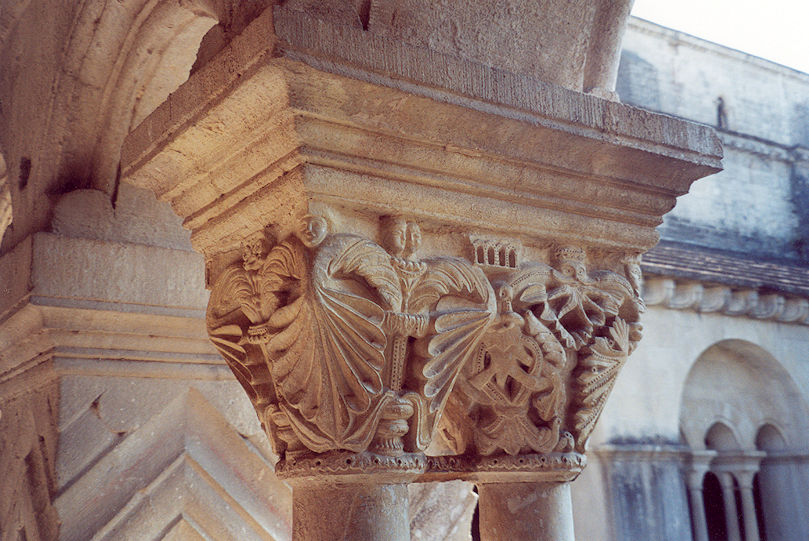 Cathedral cloister capital