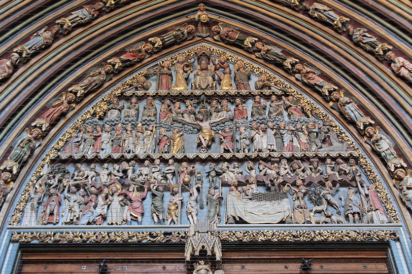 Münster Unserer Lieben Frau porch portal tympanum