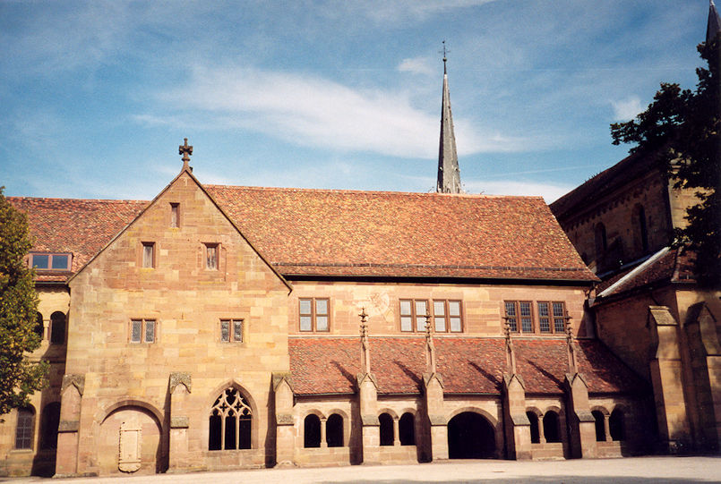 Abbey viewed from Klosterhof