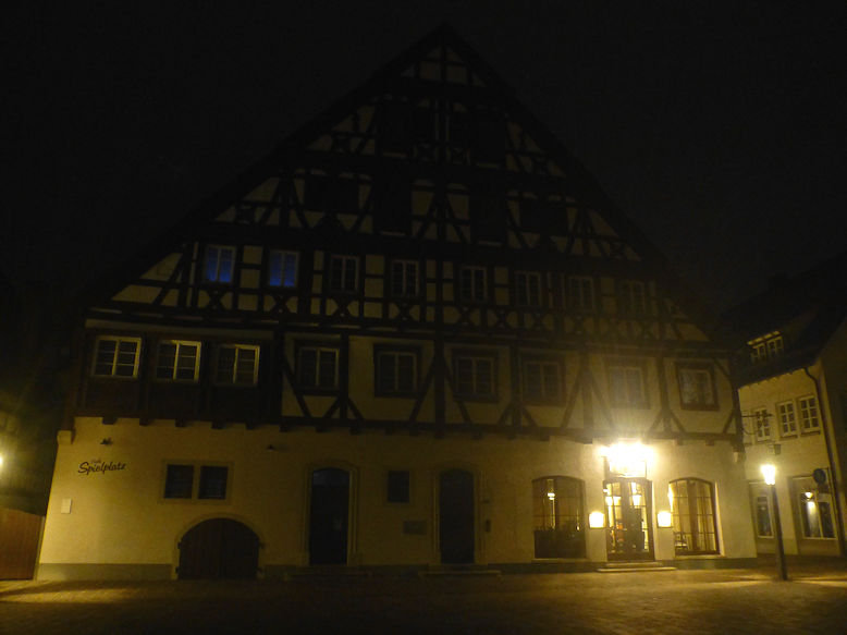Half-timbered house on Münsterplatz
