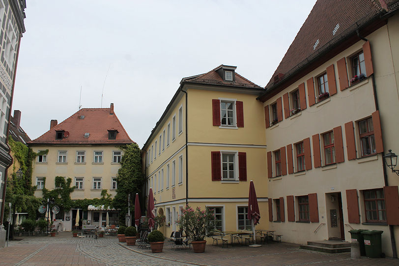 Gumbertusplatz looking towards Pfarrstrasse