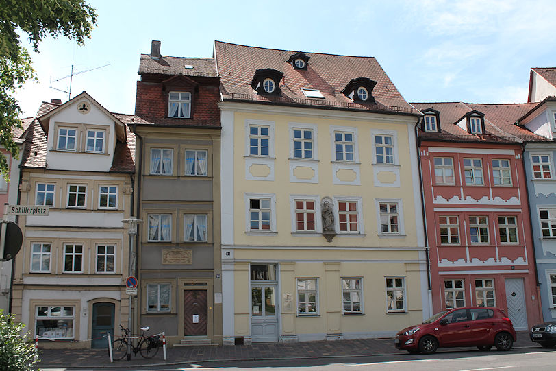 Schillerplatz with E.T.A.-Hoffmann-Haus