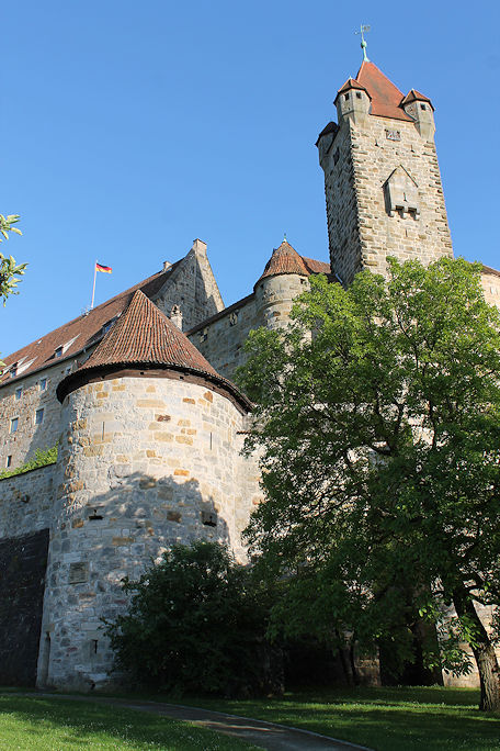 Veste Carl-Eduard-Bau & Roter Turm