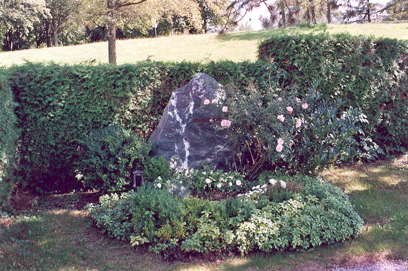 Hermann Prey's grave