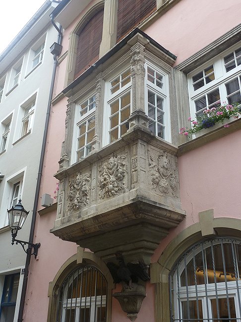 Oriel window Bindergasse