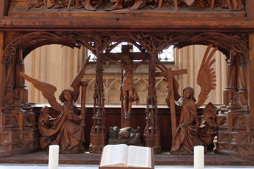 Stadtkirche St. Jakob Heiligblut-Altar by Tilman Riemenschneider