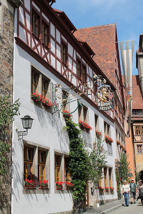Half-timbered house on Georgengasse