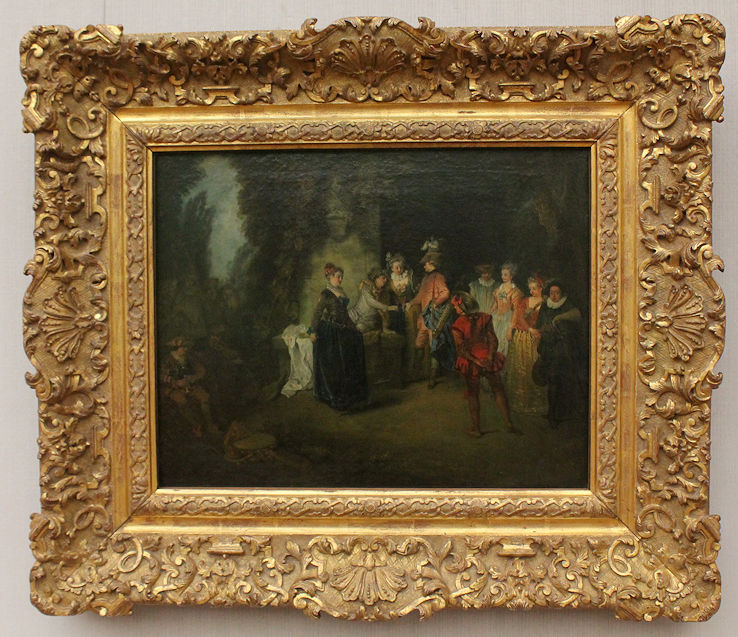 Antoine Watteau painting