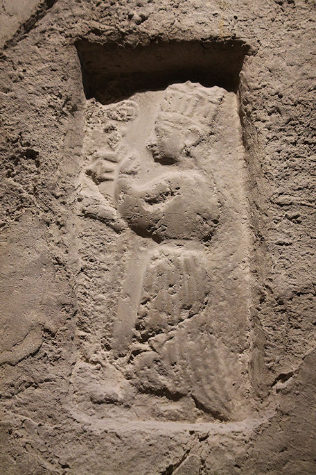 Rock carving in Yazilikaya, Hattusa