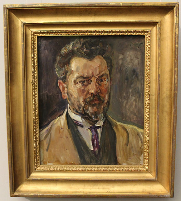 Max Slevogt self-portrait