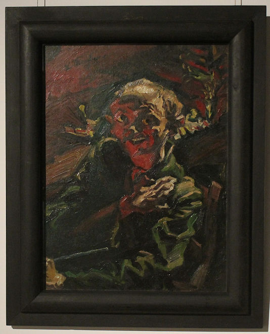 Self-portrait by Ludwig Meidner
