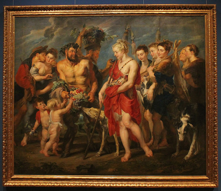 A painting by Peter Paul Rubens & Frans Snijders