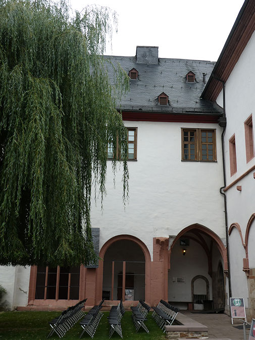 Abbey, cloister
