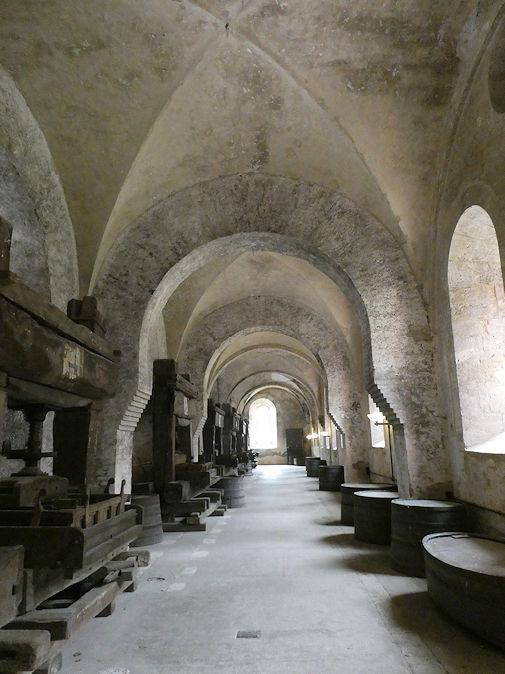 Abbey, in the Lay Brothers refectory