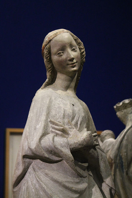 Medieval Austrian Virgin by Meister von Großlobming
