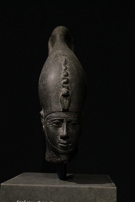 Egyptian statue head