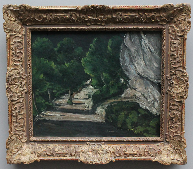 Paul Cézanne painting
