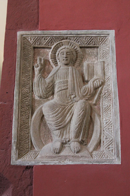 Kirche St. Peter Romanesque relief