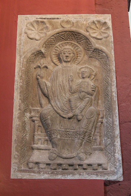 Kirche St. Peter Romanesque relief