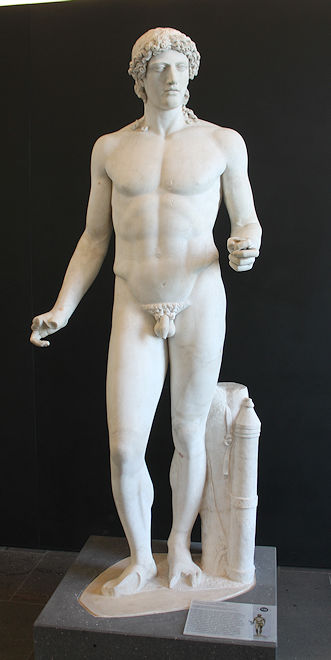 Roman statue of Apollo after a Greek original