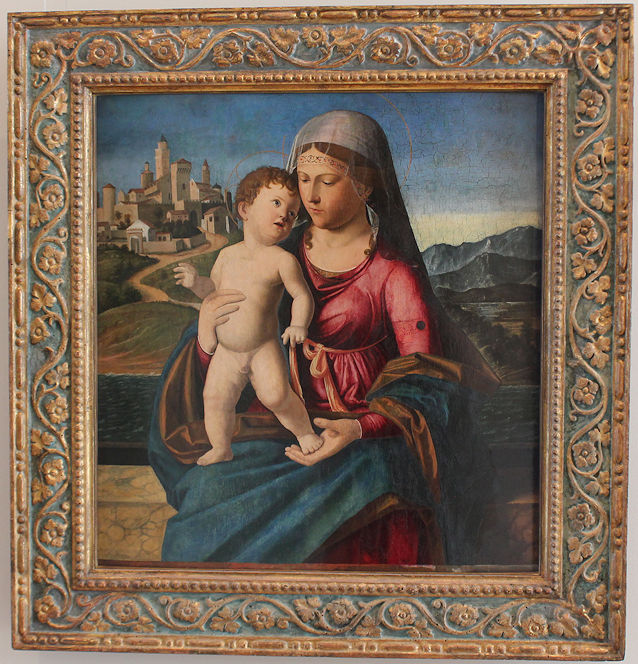 Cima da Conegliano painting Virgin & Child