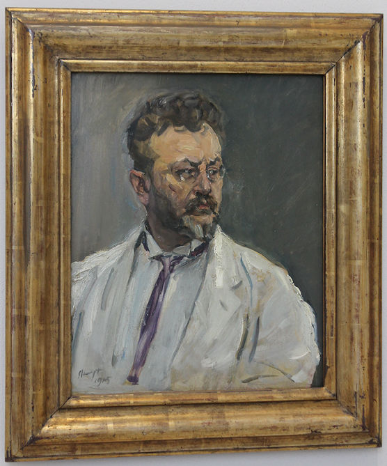 Max Slevogt self-portrait