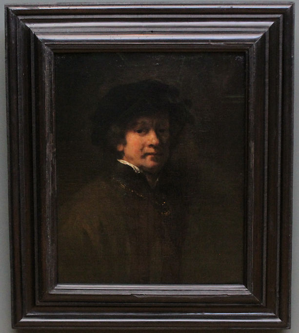 Rembrandt van Rijn self-portrait