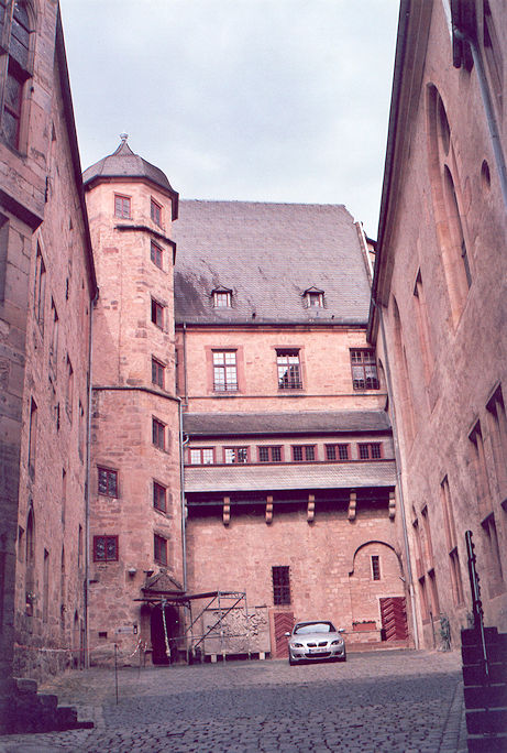 Castle (Landgrafenschloss) courtyard