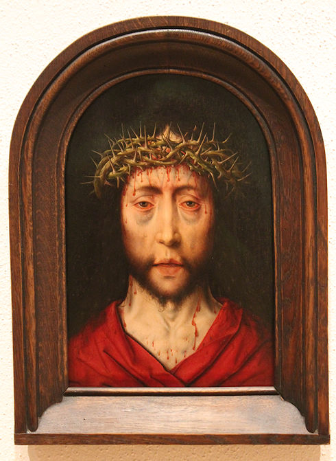 Bartholomäus Bruyn I painting Christ