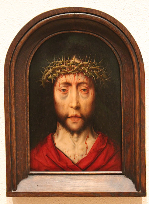 Bartholomäus Bruyn I painting Christ