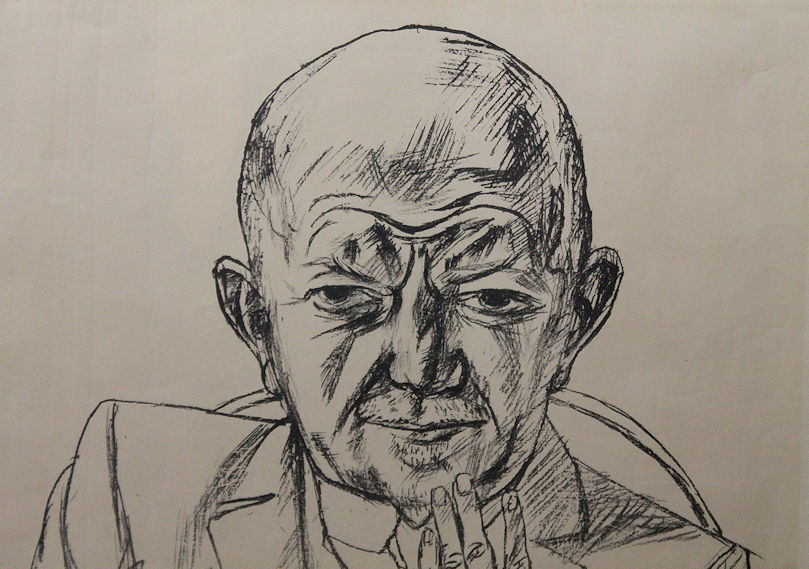 Max Beckmann sketch