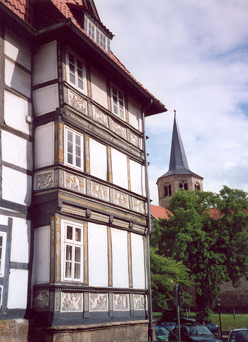 Wernersches Haus & Godehardikirche