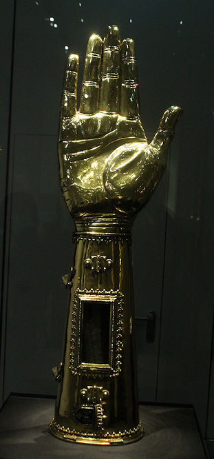 Charlemagne arm-reliquary