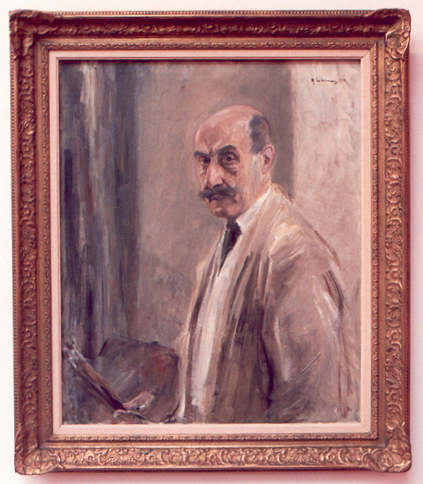 Max Liebermann self-portrait