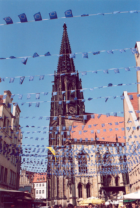 Lambertikirche viewed from Prinzipalmarkt
