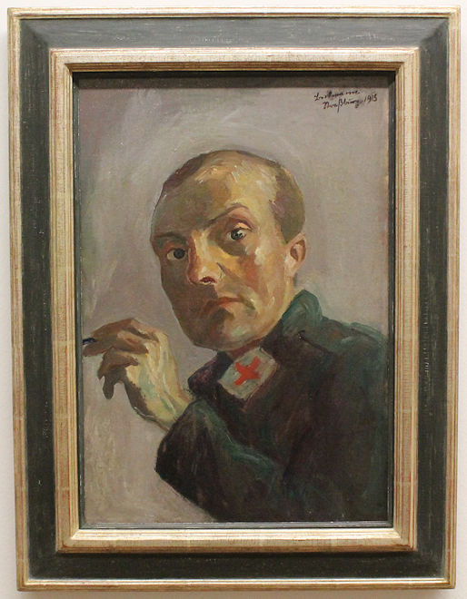 Max Beckmann self-portrait