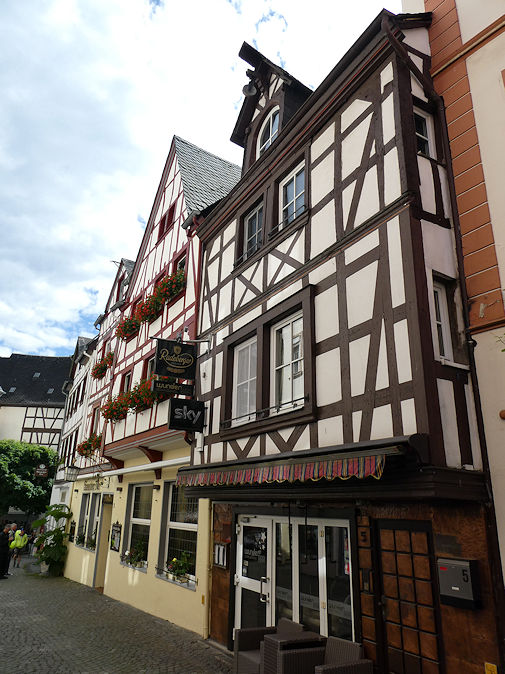 Half-timbrered houses, Graacher Straße
