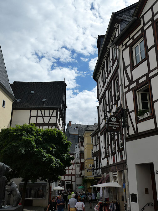 Half-timbrered houses, Graacher Straße