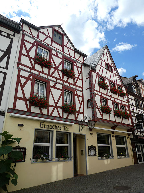 Half-timbrered houses, Graacher Straße
