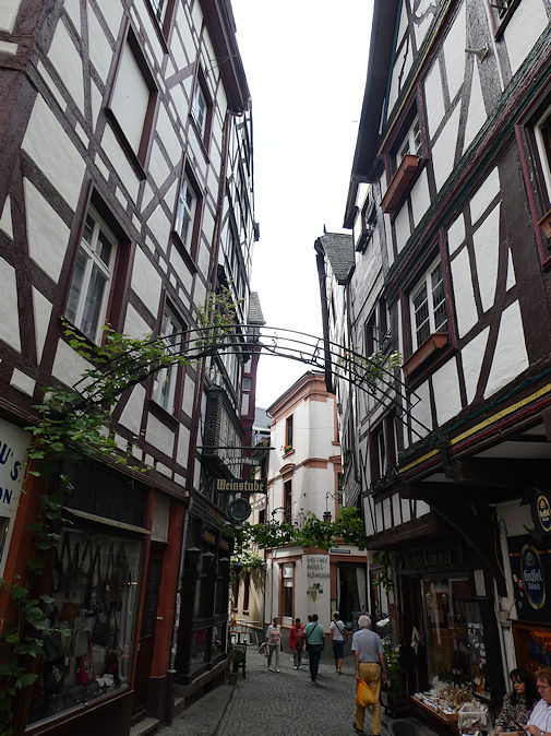 Half-timbrered houses, Moselstraße