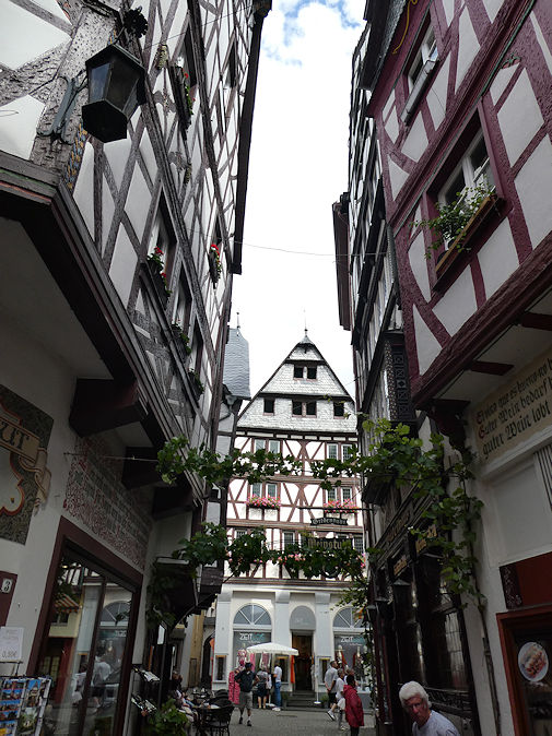Half-timbrered houses, Moselstraße