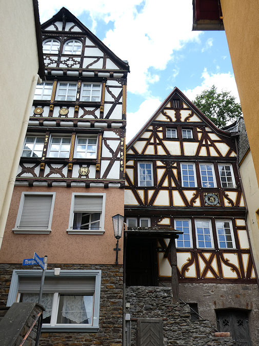 Half-timbered houses on Obergasse